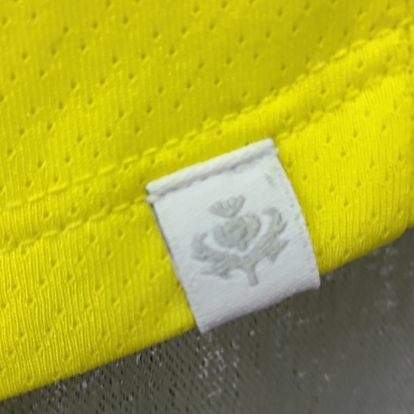 Lady Hagen Yellow Fitted Polo Tank Top - Picture 5 of 9